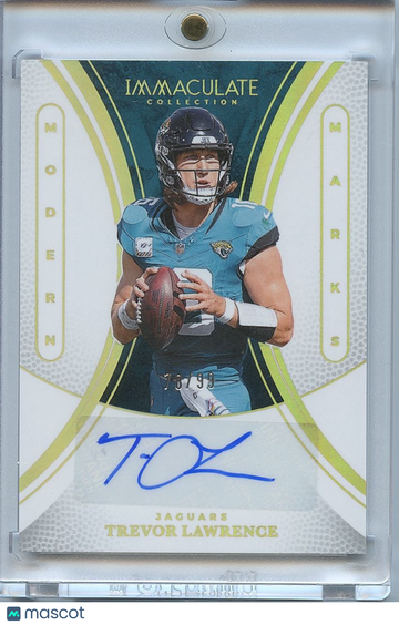 2025 Trevor Lawrence Panini Authentic