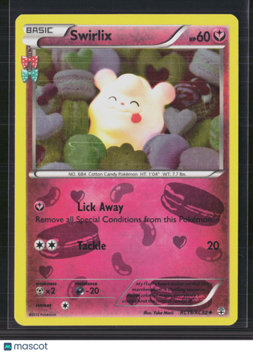 2016 Generations Swirlix Holo Uncommon #RC19/RC32