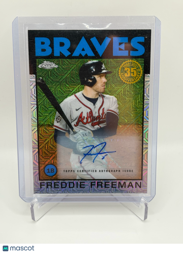 2021 Topps Chrome Freddie Freeman /30