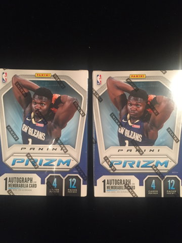 2 prizm fanatics basketball boxes