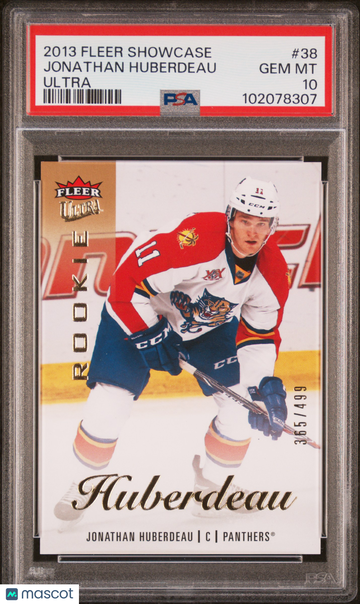 2013-14 Fleer Showcase Ultra Jonathan Huberdeau #38 PSA 10