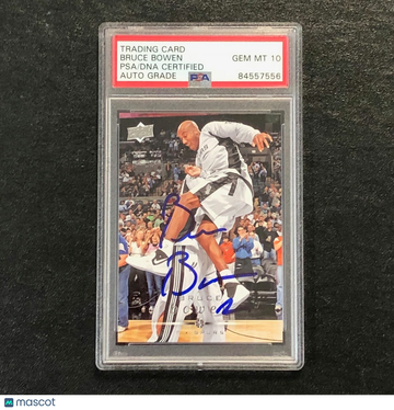 2008-09 Upper Deck Bruce Bowen #168 Basketball PSA 10