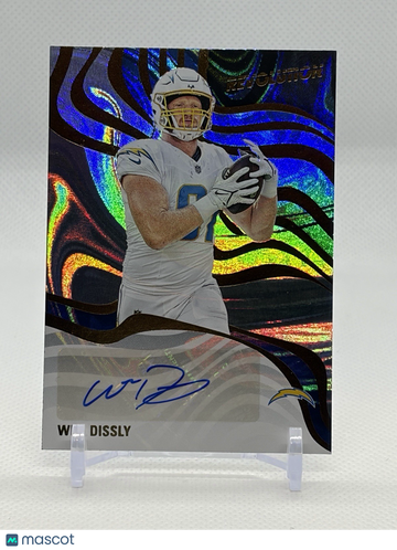 2025 Will Dissly #RSA-WDY Swirl Parallel/Variety Panini Authentic