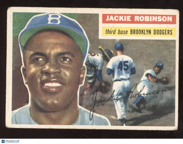 1956 Topps Jackie Robinson #30