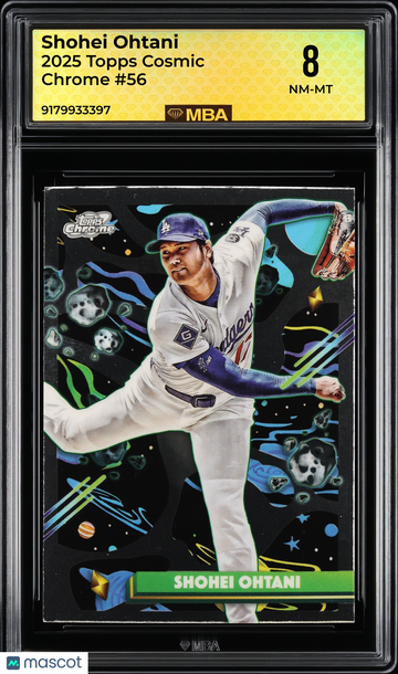 2025 Topps Cosmic Chrome Shohei Ohtani #56 MBA 8