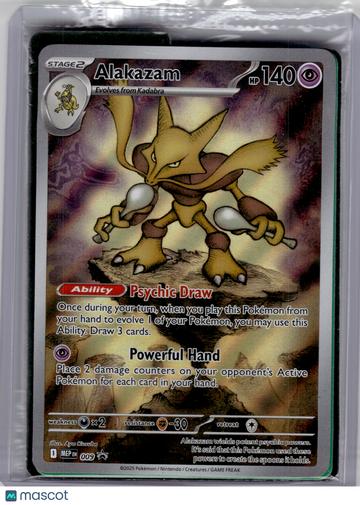 Mega Evolution Promo Alakazam Holo Black Star Promo [Sealed] #009
