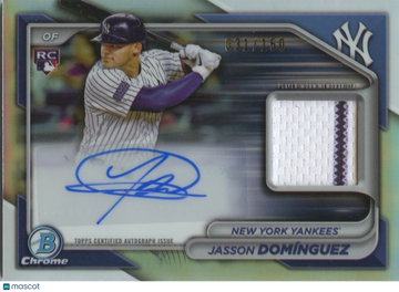2024 Jasson Dominguez Rookie Topps