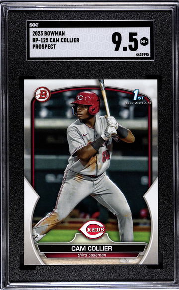 2023 Bowman Cam Collier #BP-125 SGC 9.5