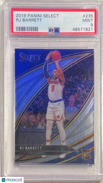 2019 Panini Select RJ Barrett #235 PSA 9