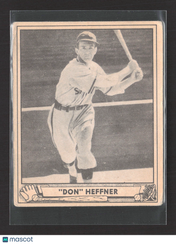 1940 Play Ball Gum, Inc. Donald Henry Heffner Don Heffner #51