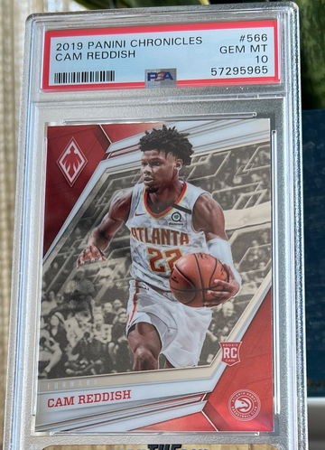2019 Panini Chronicles Phoenix Cam Reddish #566 PSA 10 GEM Mint Rookie RC 🔥📈
