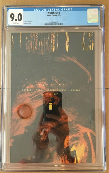 WYTCHES #4 CGC 9.0 -- WHITE PAGES! (2014) SCOTT SNYDER & JOCK
