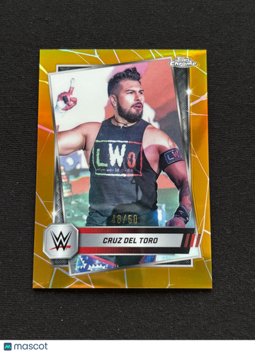 Cruz Del Toro 2025 Topps Chrome Gold Refractor