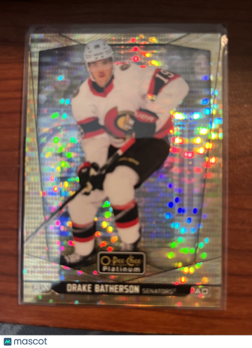 2024-25 O-Pee-Chee Platinum Drake Batherson #137 Platinum Parallel/Variety Upper Deck