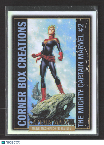 2024 Upper Deck Marvel Masterpieces '92 Platinum Corner Box Creations #CB-16