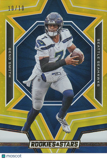 Geno Smith 2023 Panini Rookies & Stars Rookie Seattle Seahawks