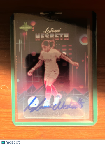 2023 Parkside NWSL Leilanni Nesbeth #89 Retro Signature Series Rookie