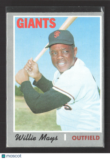 1970 Topps Willie Mays #600