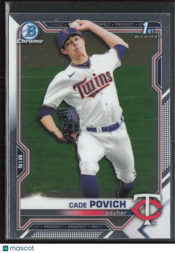 2021 Bowman Draft - Chrome Cade Povich #BDC-104