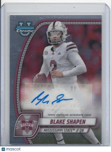 2024 Bowman Chrome University Football #51