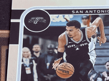 2024-25 Hoops Victor Wembanyama #165 Silver SN