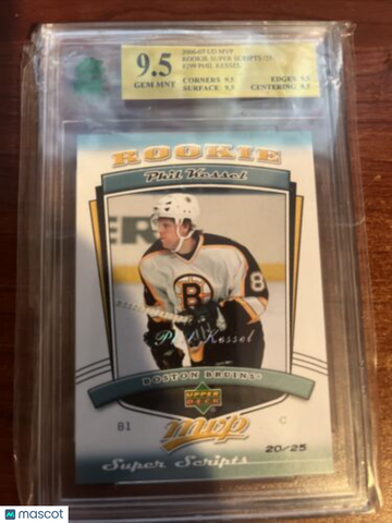 2006-07 Upper Deck MVP Phil Kessel #299 Rookie MNT 9.5