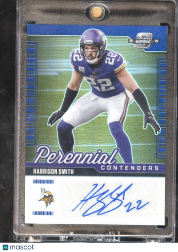2022 Panini Contenders Optic Perennial Contenders Harrison Smith #PCA-HSM Prizm /50
