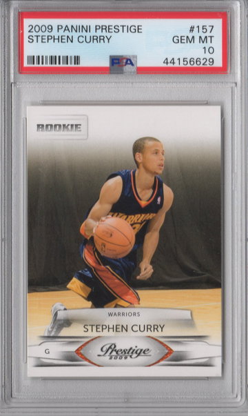2009 Prestige Stephen Curry PSA 9