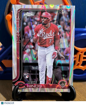 2025 Topps Chrome - Raywave Refractors Rece Hinds #253