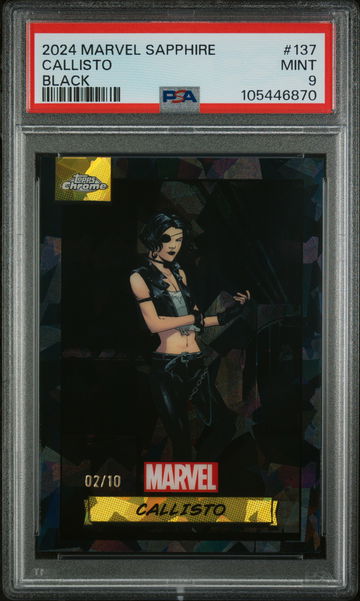 2024 Topps Chrome #137 Callisto /10 PSA 9