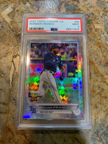 Wander Franco 2022 Topps Chrome Logofractor Edition Refractor Rookie