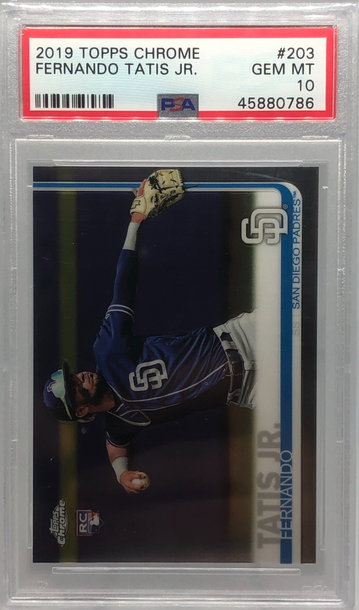 Fernando Tatis Topps Chrome