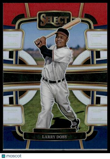 2024 Panini Select Larry Doby #79 Red and Blue Prizms
