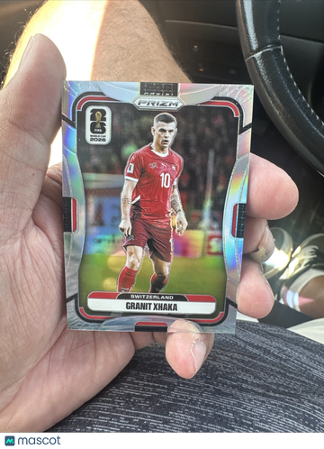 2026 Panini Prizm World Cup Granit Xhaka #415 Silver