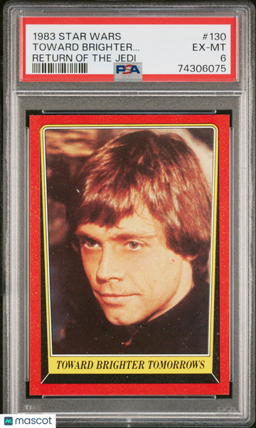 1983 Star Wars Return Of The Jedi Toward Brighter.. . #130 PSA 6