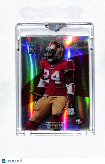 2010 Topps Finest Anthony Dixon #126 Refractor RC