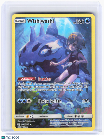 Cosmic Eclipse Wishiwashi Holo Secret Rare #240