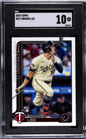 2025 Topps #317 Brooks Lee SGC 10