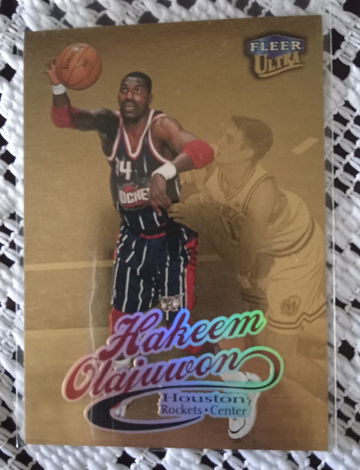 Hakeem Gold Medallion Fleer Ultra