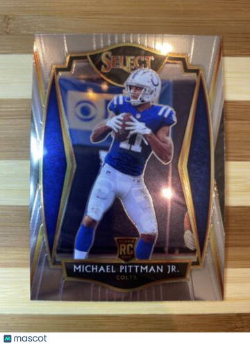 🔥Michael Pittman 2020 Select Premier Level #162 Rookie Colts Superstar
