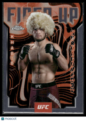 2025 Topps Chrome UFC Khabib Nurmagomedov #FUP-1 Fired Up
