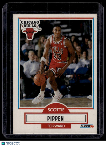 1990-91 Fleer Scottie Pippen #30b
