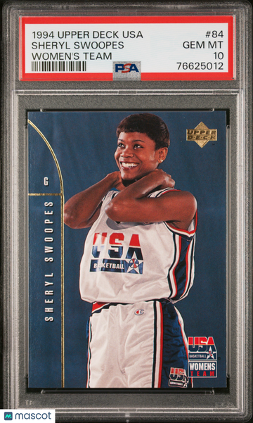 1994 Upper Deck USA Basketball Sheryl Swoopes #84 PSA 10