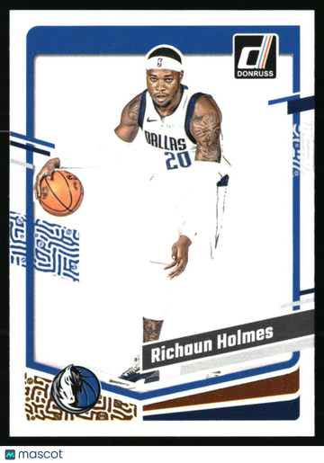 2023-24 Donruss Richaun Holmes #10 Dallas Mavericks