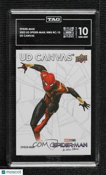 Upper Deck Spider-Man: No Way Home #C-13 TAG 10