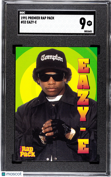 Premier RAP PACK EAZY-E Base Set #32 SGC 9