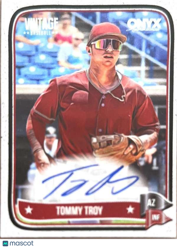 2024 Onyx Vintage - Autographs Tommy Troy #VATOTR