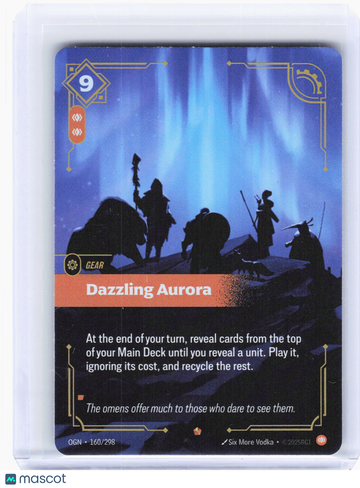 Origins Dazzling Aurora Foil Epic #160/298