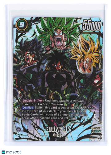 Broly Holo Secret Rare Double Strike SCR #FB06-129