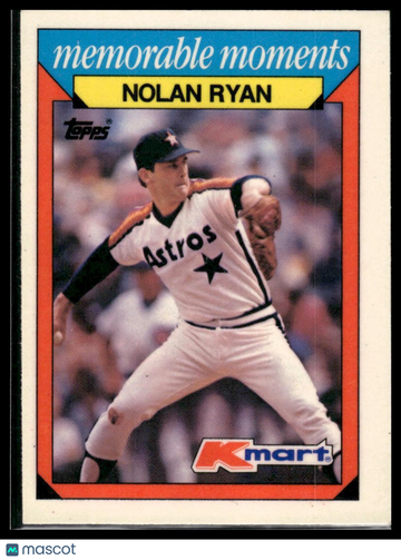 1988 Topps Kmart Memorable Moments Nolan Ryan #23